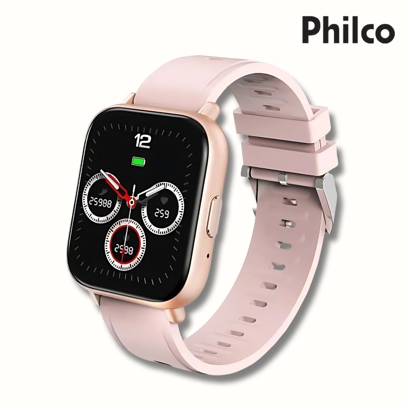 Smartwatch Philco Hit Wear Rosa