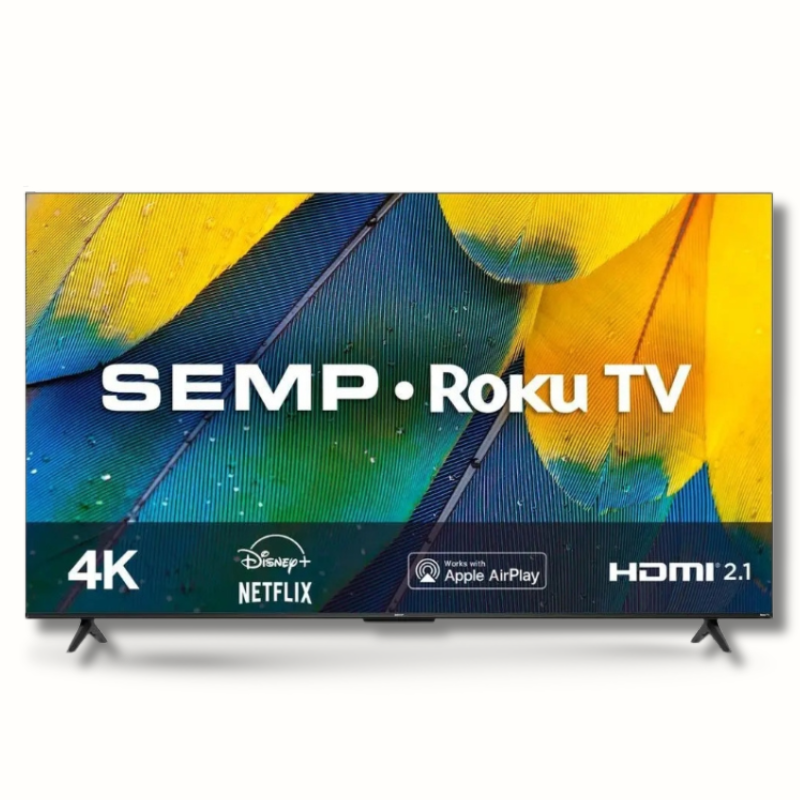 Smart TV Roku 50" 4K UHD LED Semp RK8600 Wi-Fi