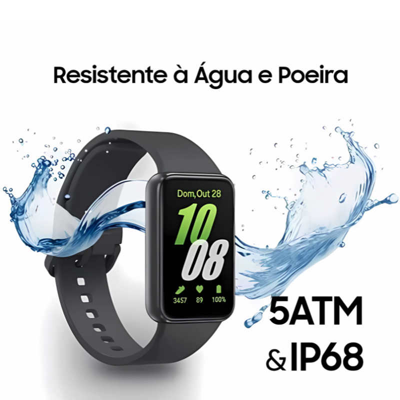 Smartband Samsung Galaxy Fit3 Grafite