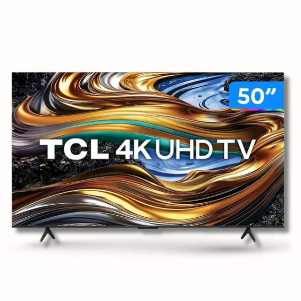 Smart TV TCL 50 "4K UHD LED 50P755 Wi-Fi Bluetooth 3 HDMI 1 USB