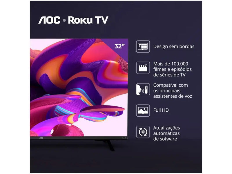 Smart TV 32 AOC ”HD D-LED 32S5135/78G VA