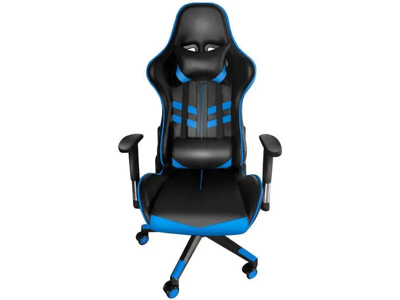 Cadeira Gamer Reclinável Comercial Preto e Azul GAM-AZ1 AC