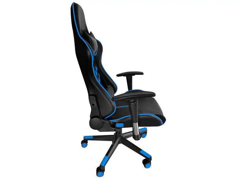 Cadeira Gamer Reclinável Comercial Preto e Azul GAM-AZ1 AC